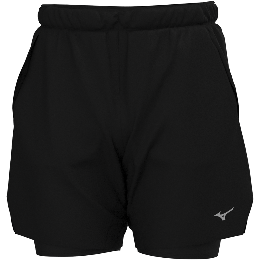 Mizuno Core 7.5 Inches 2in1 Short Black